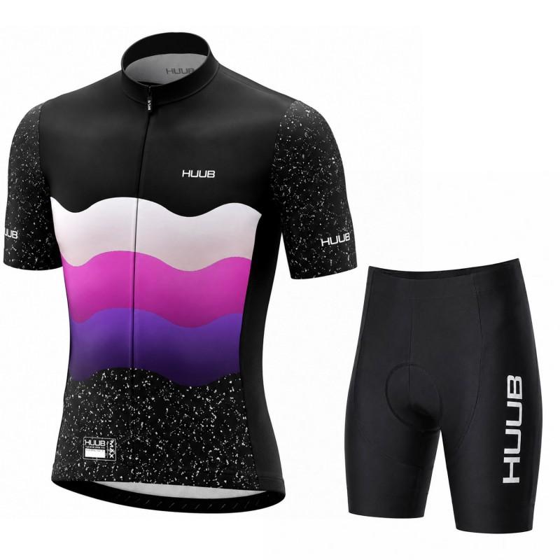 HUUB Team Cycling Jersey Short Sleeve Quick Dry Breathable Bike Shirt Road Mountain Biking Use
