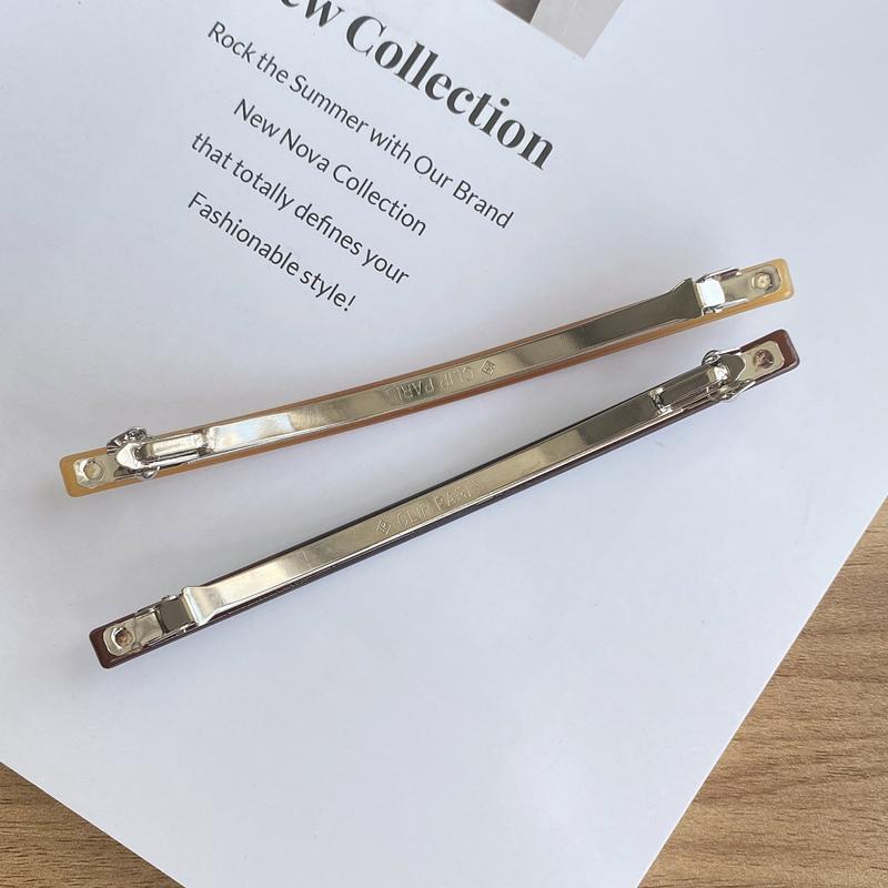 10,5 cm Spinki do włosów dla dziewcząt i kobiet Spinki do włosów z acetatu Spinki francuskie Akcesoria do włosów