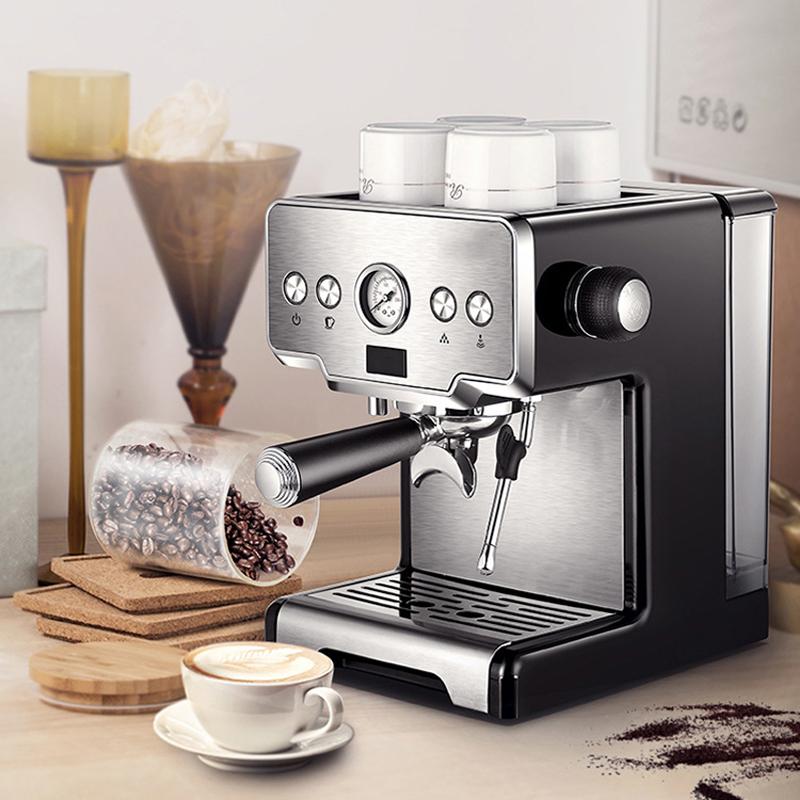 800W Becornce Gemilai CRM3605 Coffee Maker Machine Coffee Machine 15 Bars Semi-automatic Commercial Italian Coffee