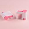 2 Pcs / Set 5 Layers Cut Bread Knife Splitter Toast Slicer Food-Grade Plastic Cake Bread Cutter Cake Bread Slicer Cutting Tools