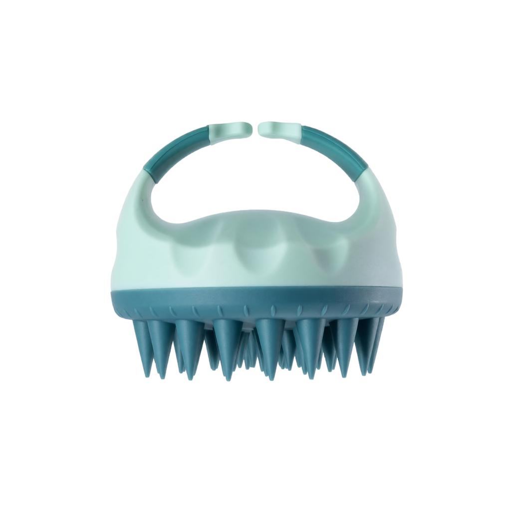 Silicone Scalp Massager Shampoo Brush for Hair Washing and Cleaning with Ergonomic Handle and Soft Flexible Bristles for Scalp Care and Itch Relief