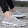Unisex Sneakers Casual Sports Shoes Knitted Air-cushion Shoes Large Size Running Shoes for Men and Women