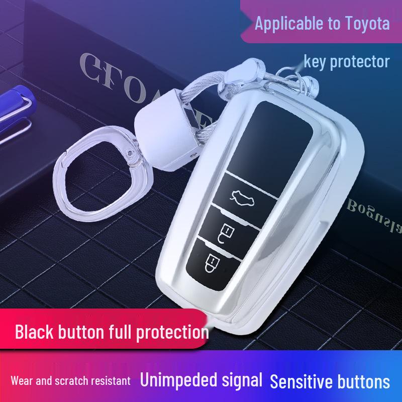 Toyota 8th Gen Camry, Prado, Land Cruiser, CHR Key Bag Set