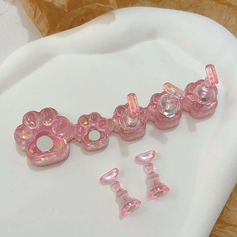 Nail Art Practice Cat Claw Nail Display Stand Magnetic Nail Showing Shelves  Lady