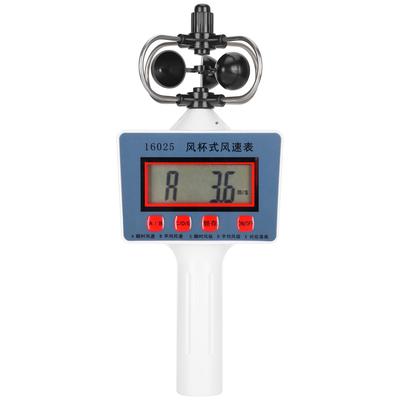 Windgeschwindigkeitsmesser, Hand-Anemometer im Cup-Stil, für den Geographieunterricht