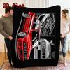 Cars 2D Flat Pattern Flannel Blanket High quality All Seasons Warmth and Comfort Perfect for Christmas Gifts.