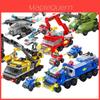 Military Transforming Fire Truck Building Block Set For Kids Educational Play