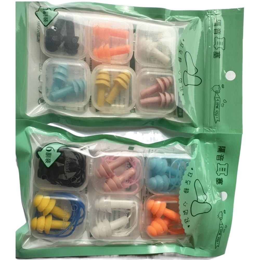 Swim Ear Plugs Soft Ear Clips Waterproof Nasal Protection Nasal Clip Silicone Earplugs Earplugs
