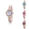 Fashion Womens Round Quartz Watch With World Time Display For Casual Wear