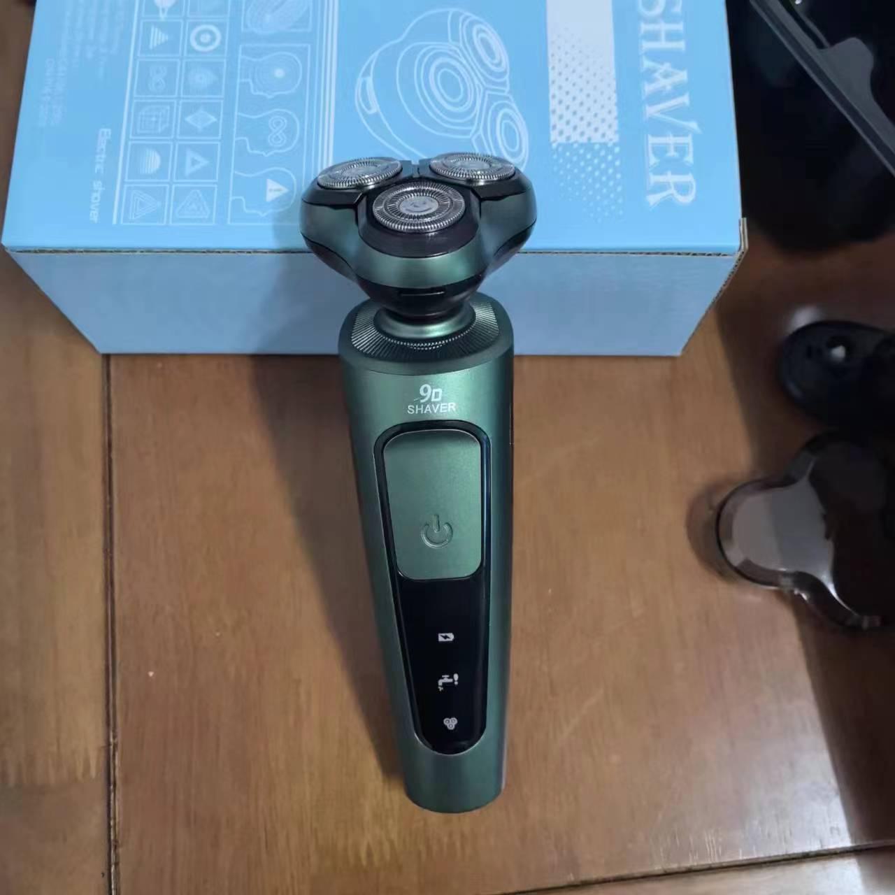 

Многофункциональная электробритва 3 в 1 2024 года с зарядкой через USB LED non-digital display, simple package зелёный