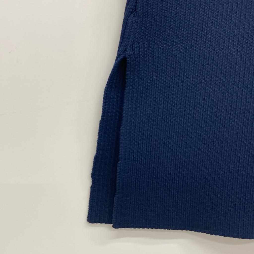 Regleam 2015 Rayon Blend Pocket Summer Knit Pants Bottoms S NavyUsed