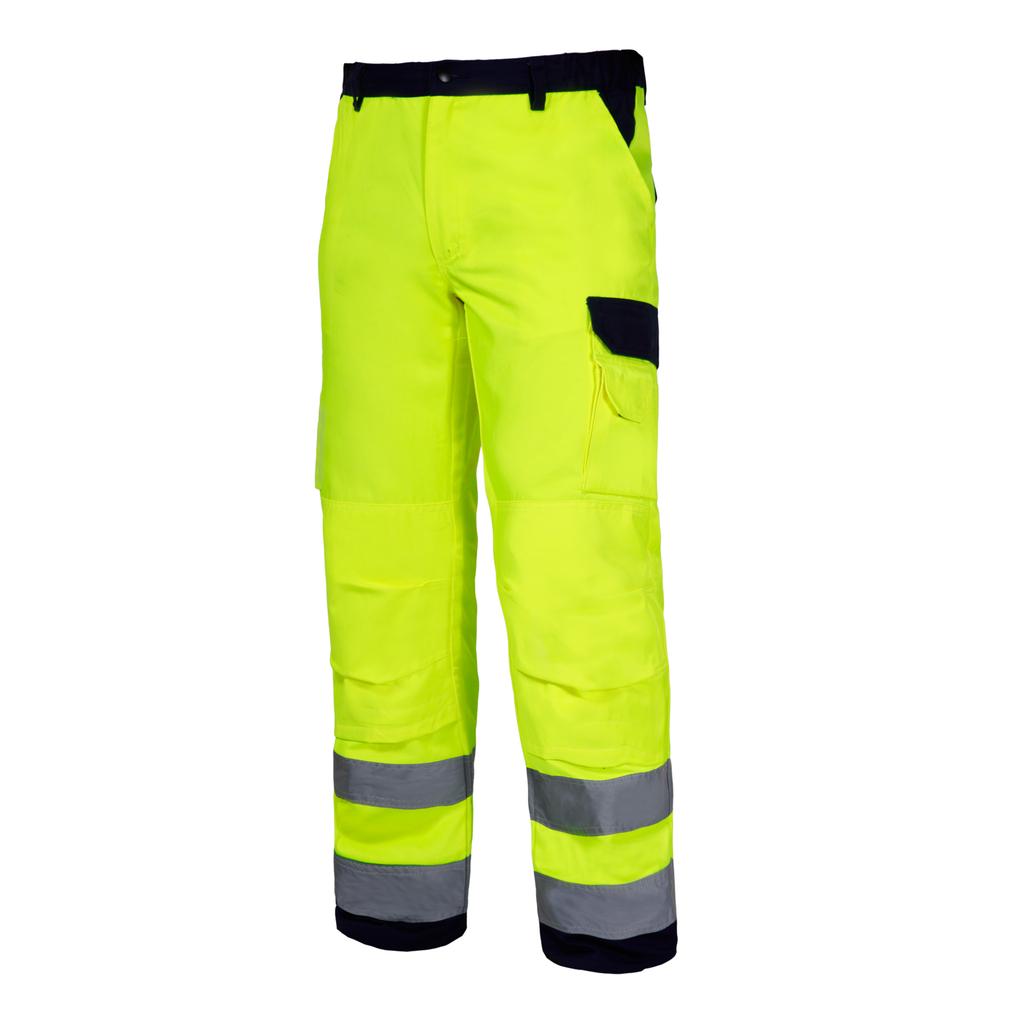 Warning Trousers Yellow 'Premium', "3Xl", Ce, Lahti