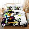 Top Lucky Star Konata Bedding Set Printed Single Comforter Quilt Bed Cover Duvet Cover Pillow Case 3 Pieces Sets Kids Adult Size