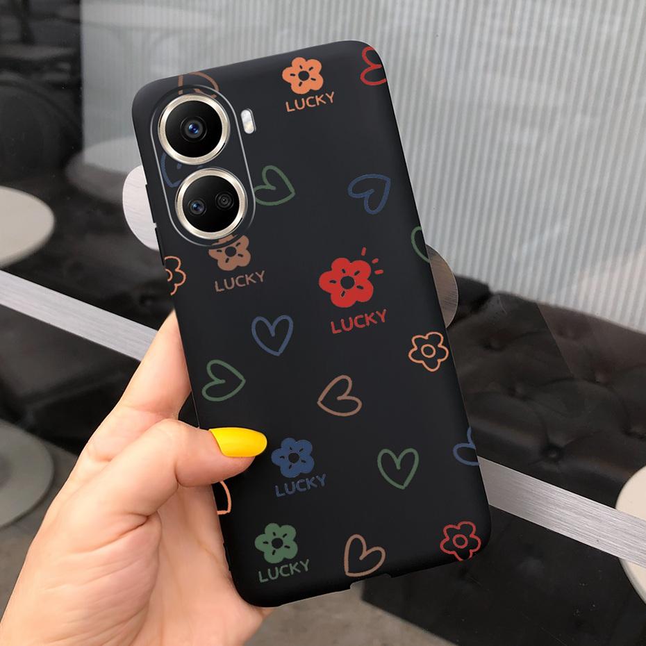 Für Huawei Nova 10 SE 2022 Süßes Druckmuster Handyhülle Weiche Silikon-Rückseite Für Huawei Nova 10 Pro Nova10 10Pro Hüllen Bumper
