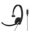 Koss Communication Headset with Electret Flexible Microphone USB Black CS295-USB Single-Ear On-Ear Noise-Canceling Microphone, Arm, Plug, Wired,
