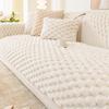 Winter Cream Wind Plush Thickening Sofa Cushion Non-Slip Seat Cushions Sofa Cover Backrest Cover Towel