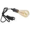 E27CelsiusE26 Vintage Pendant Lamp Socket Decorative Retro Hanging Light Holder with Plug