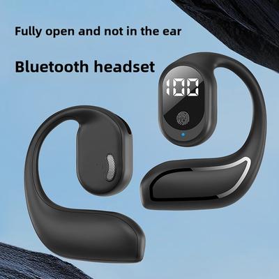 Nowe bezprzewodowe słuchawki Bluetooth z redukcją szumów, duża moc i długa żywotność, wyświetlacz cyfrowy, 5.3, słuchawki sportowe do samochodu