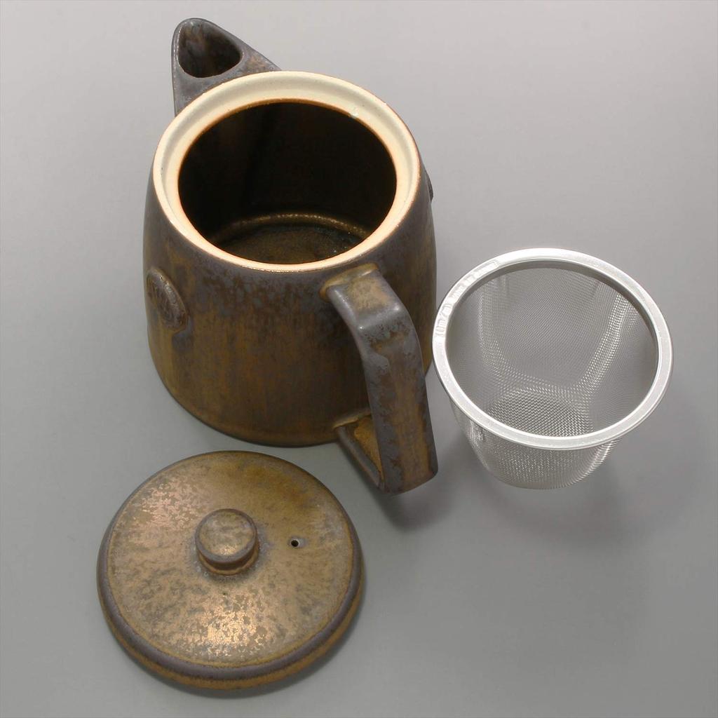 Mino Ware Pot, Fukufuku, Smoked Black, Made In Japan, 500-02