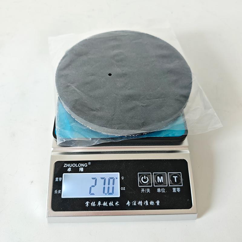Disco lucidante per denim da 6 pollici senza carteggiatura per la rimozione della buccia d'arancia dalla superficie della vernice dell'auto; vassoio in denim per lucidatura a flusso e ceratura