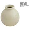 Kleine Runde Keramikvase Minimalistisch Nordisch Modern Dekorative Vase für Wohnzimmer Küche Schlafzimmer Eingangsbereich Kaminsims Tischmittelstück
