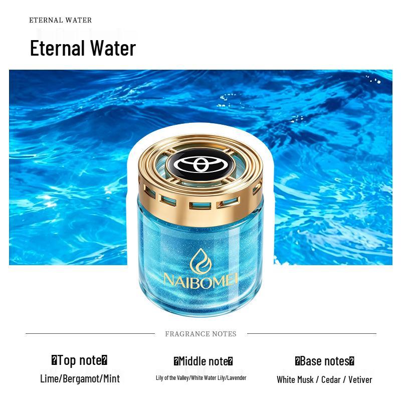 Toyota Corolla, Sienna, IZOA, Yaris, CHR, Raize Car Air Freshener: New Car Scent Solid Perfume