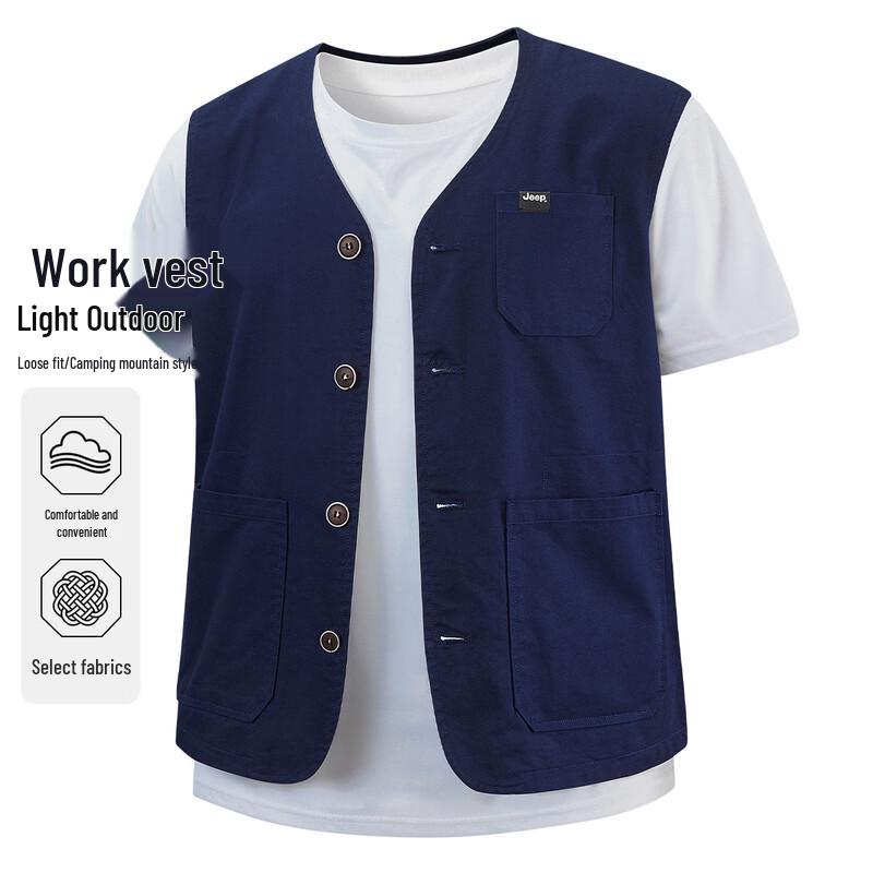 JEEP Men s Outdoor Casual Vest 2XL