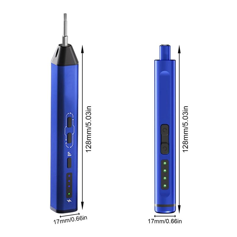 A25F-ES240 Electric Screwdriver With 24Pcs A2 Alloy Steel Bits And LED Lighting For Computer Phone Dismantling Repair Tools Kit