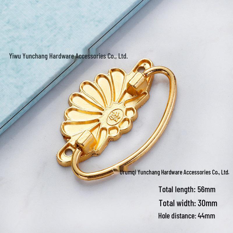 European Retro Alloy Drawer Pull Ring Handle for Cabinet and Cupboard Furniture