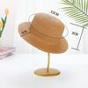 Chapeau Haut de Forme Plat pour Enfants 29cm Pare-Soleil Été Crème Solaire Chapeau de Paille Chapeau de Soleil d'Extérieur pour Filles