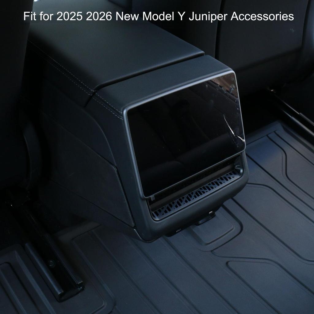 For 2026 2026 Tesla Model 3 Y Juniper Rear Condition Air Vent Outlet Cover Air Flow Vent Protective Grille Grill Car Accessories