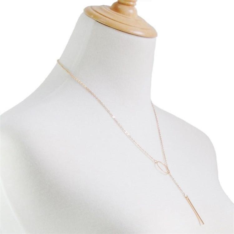 Celebrity Choker Necklace Long Boho Gold 23