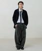 KNOUUN Balanced Corduroy Pants (Charcoal)