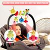 Car Seat Toys Infant Plush Hanging Toys For Babies 0 3 6 12 Months Stroller Crib Mobile Rattles Bed Winding Plush Baby Toy Gifts
