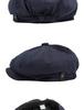 Unisex Adjustable Baseball Cap: Classic Eight-Panel British Newsboy Style