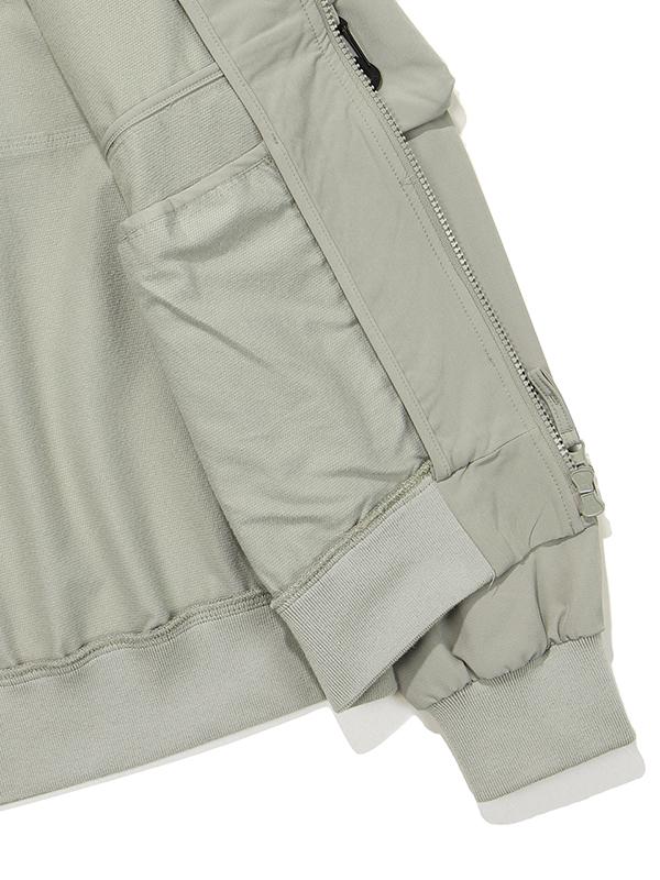 Bbc Earth Stretch Brush Hoodie Detachable Jacket_Olive