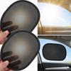 Summer Car Side Window Mini Sunshades Sticky Reusable Easy Storage For Windshields Sun Protection Sunshades