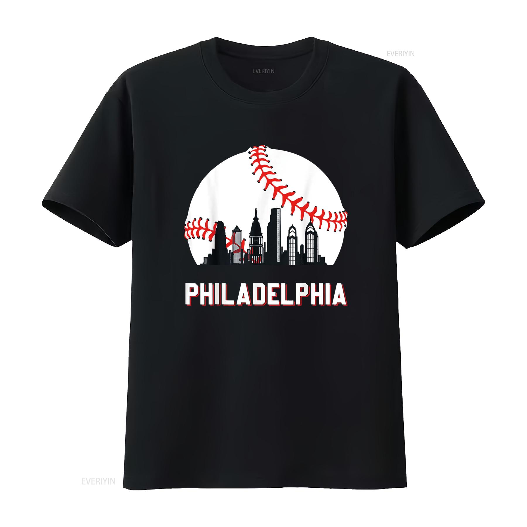 

Vintage Philly Baseball Leopard Heart Fans T Shirt vintage Washed Top For Everyday Wear Slightly Stylish designer clothes 4XL