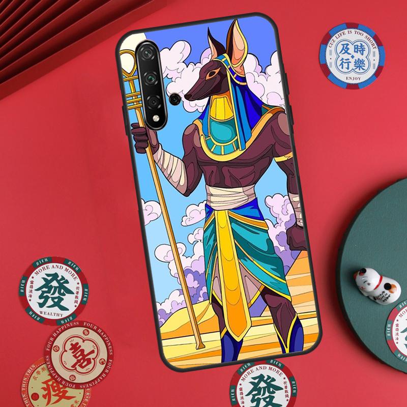Egypt Nefertiti Anubis Ankh For Huawei Nova 5T 10 9 SE 7i 8i 11i 12i Y73 Y90 Y70 Y72 Y61 Y91 P60 Pro P30 P40 Lite Case