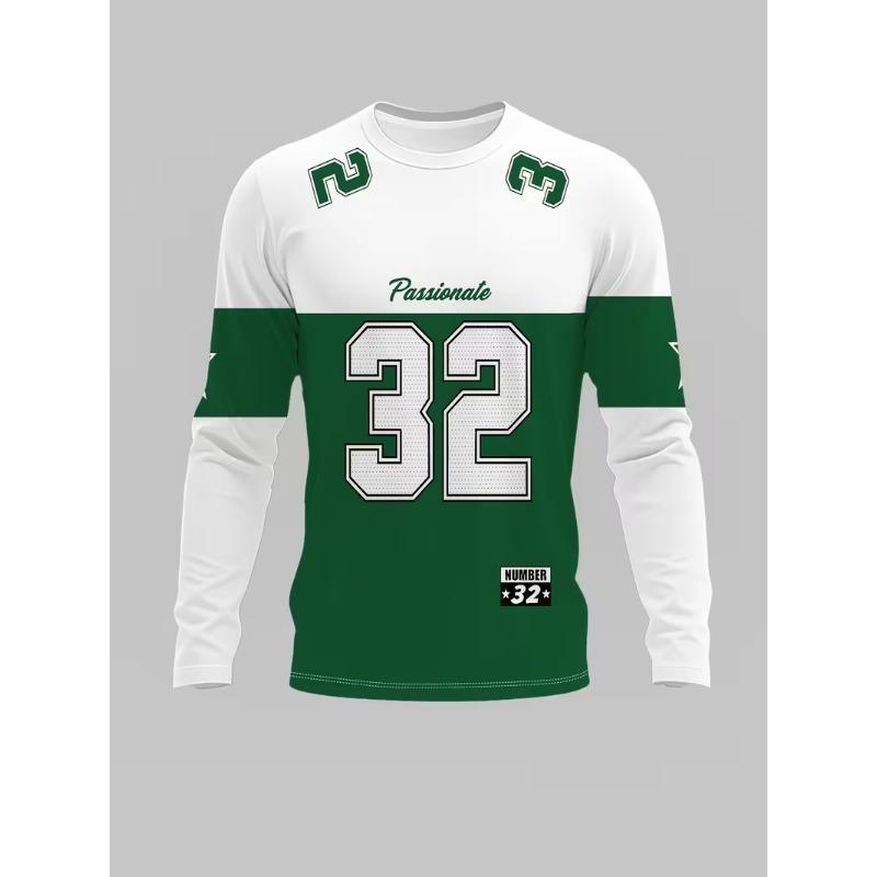 Men's Long Sleeve T-Shirt Casual Fashion