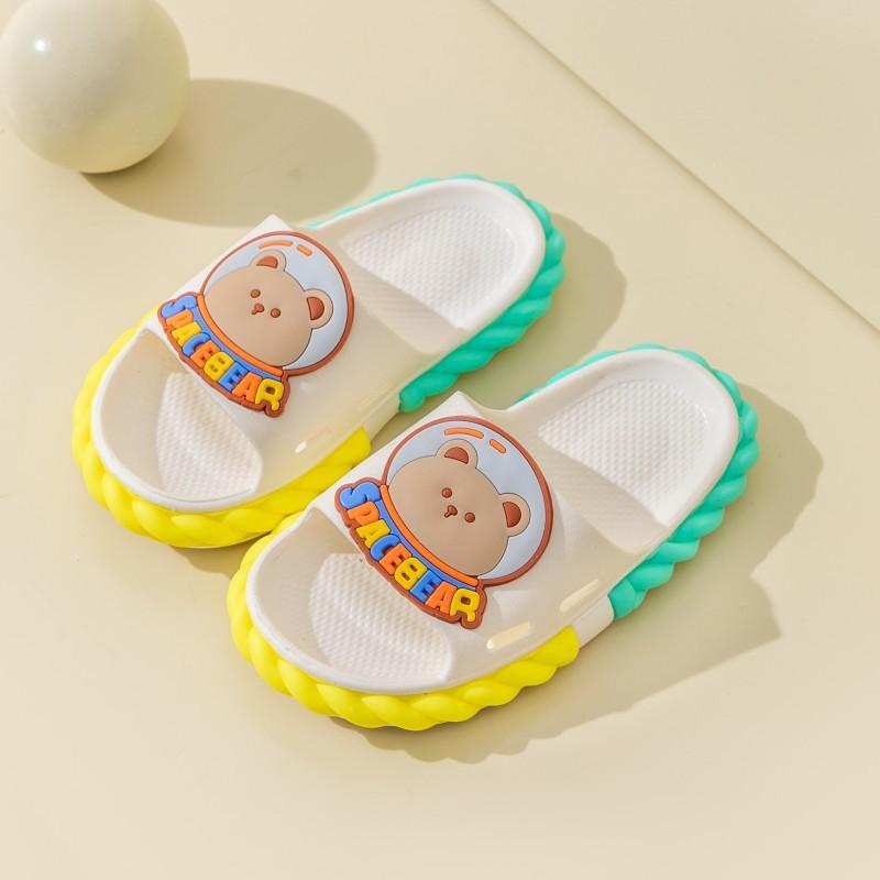 

Children s Slippers Summer Boys Indoor Home Cartoon Cute Non-Slip Soft Sole Girls Big Kids Princess Sandals 36-37Code（Inner Length2