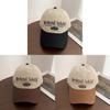 Cotton Baseball Cap For Women With Adjustable Fit Retro Street Style 2023