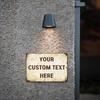 12x16in Custom Man Cave Sign Personalized Aluminum Street Bar Pub Decoration Logo Text New Year Gift