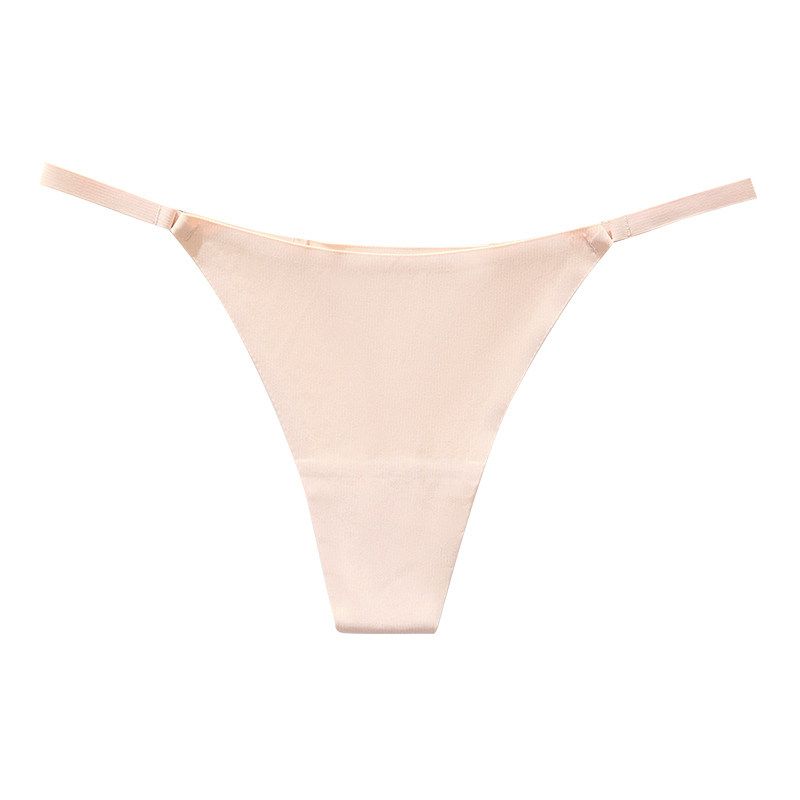 826 Color Discount Fashion Sports T-Shaped Panties Female Low Waist Sexy Antibacterial Cotton Crotch Female Thin Belt Seamless T-Back