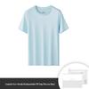 60-Pack Double-Sided Modal Unisex Short-Sleeve T-Shirt - Solid Color Thin Base Layer for Spring/Summer