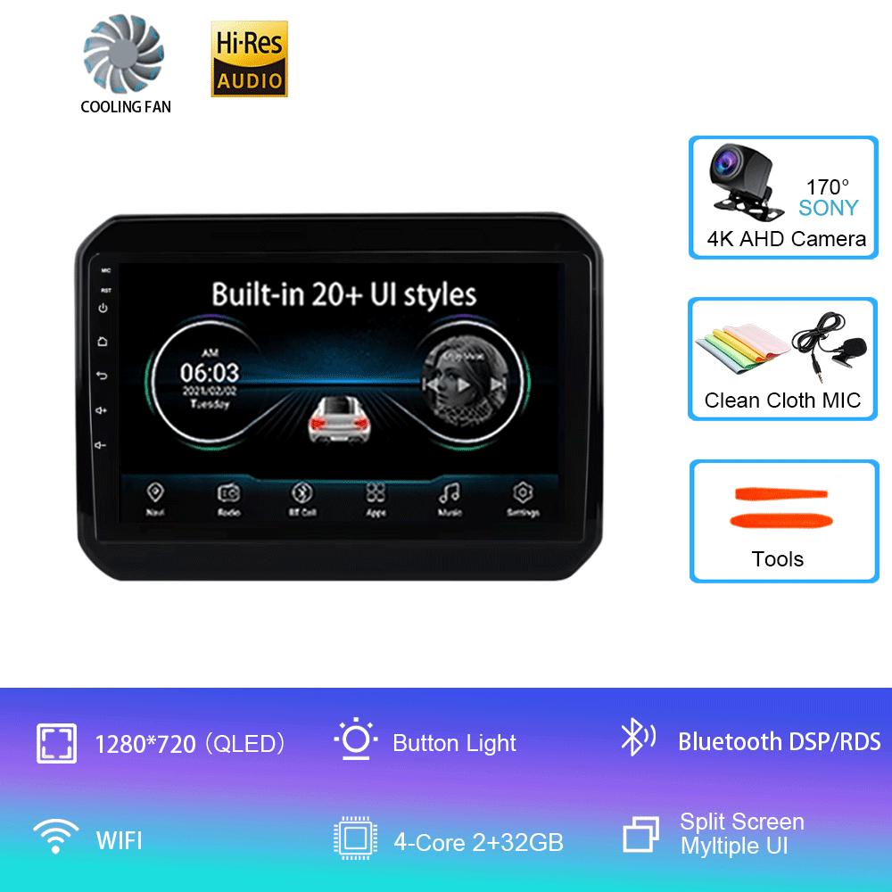 

Вентилятор охлаждения Android 14 для Suzuki Ignis 2016 - 2020 GPS экран поддержка Raer камера Carplay BT автомобильный мультимедийный радио видеоплеер CHINA