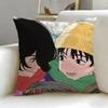 popular manga Look Back Cushion Cover Soft & Easy-Wash Pillow Case – Versatile for Couch, Bed, Travel and Office