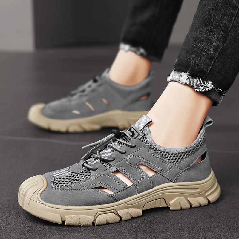 Men'  New Black  Fashion Style Lightweight Breathable Leisure Sports  Summer Grey   Sandals