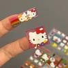 Hello Kitty Cute Fashion Cartoon Stickers Student DIY Cute Phone Case Stationery Water Cup Decoration Women Supplies Wholesale