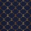 Telas decorativas para exterior Oxford - Motivo Anclas Doradas I Dx365